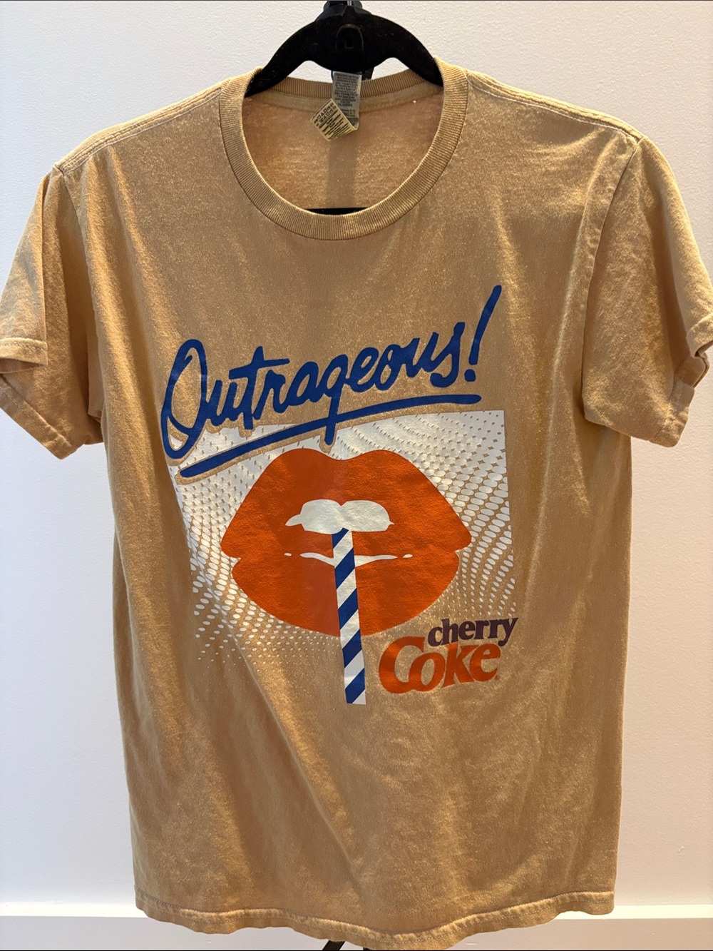 Outrageous! Graphic Tee - cherry Coke lips